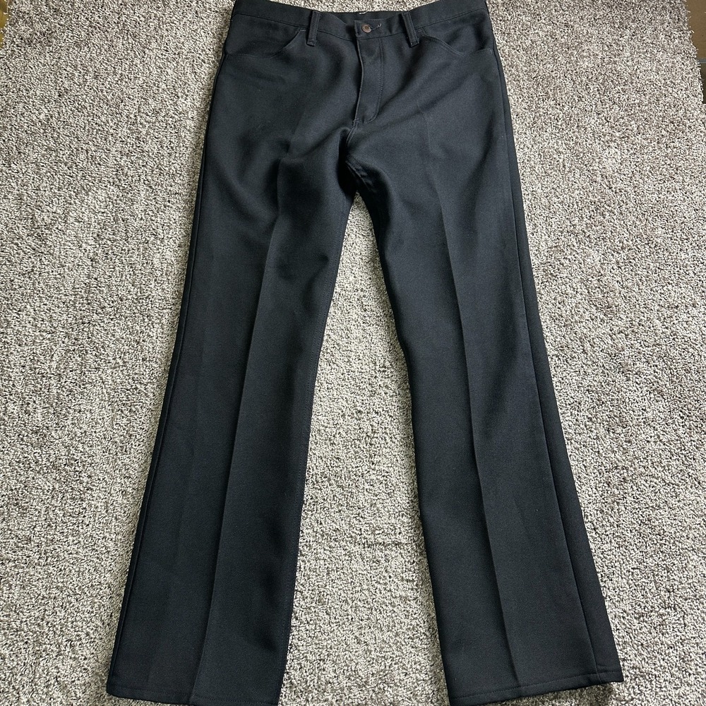 Wrangler Men's Black Chinos
